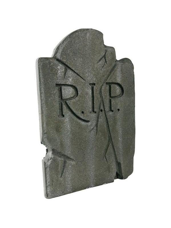 Weathered Rip Halloween Tombstone