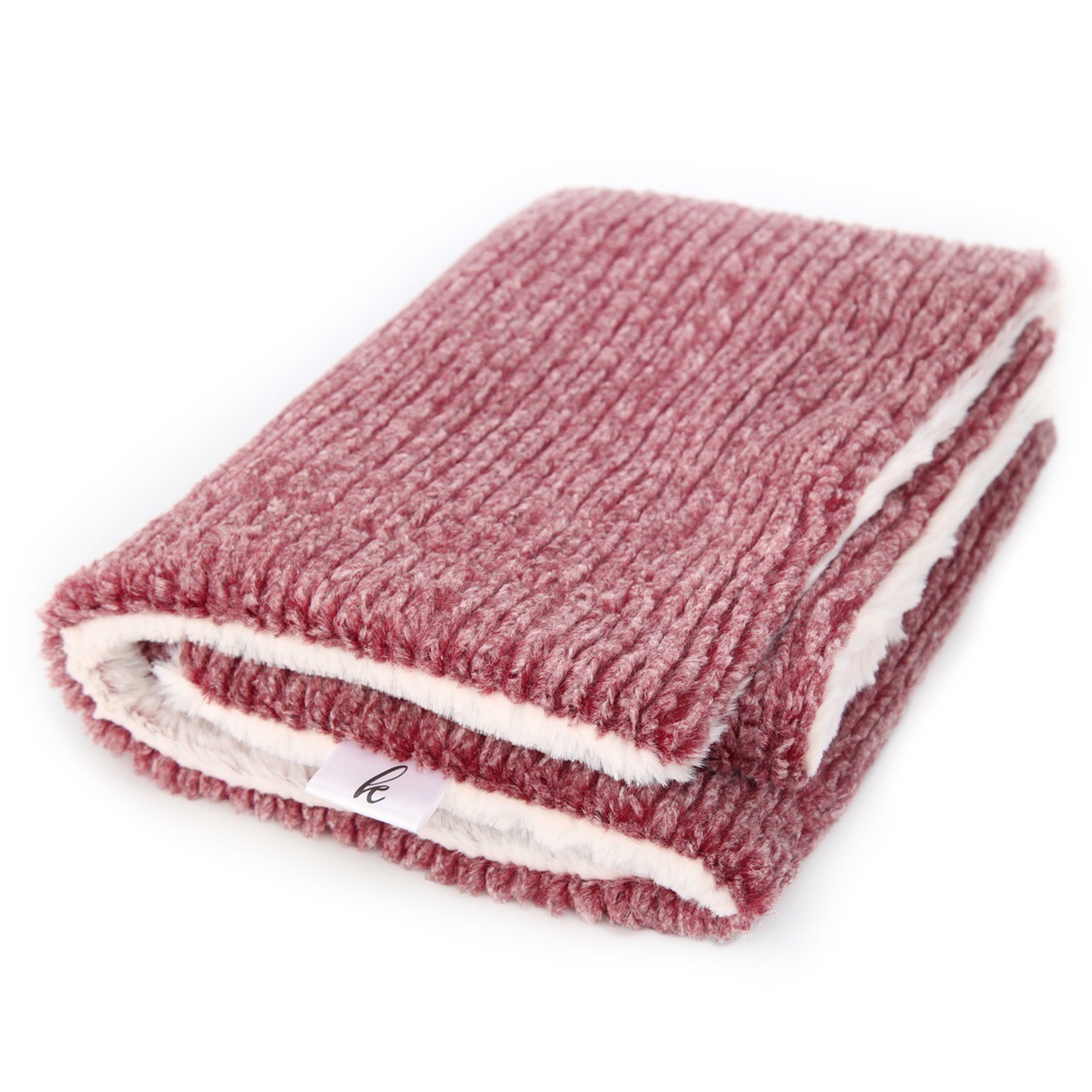 Weave Merlot Blanket