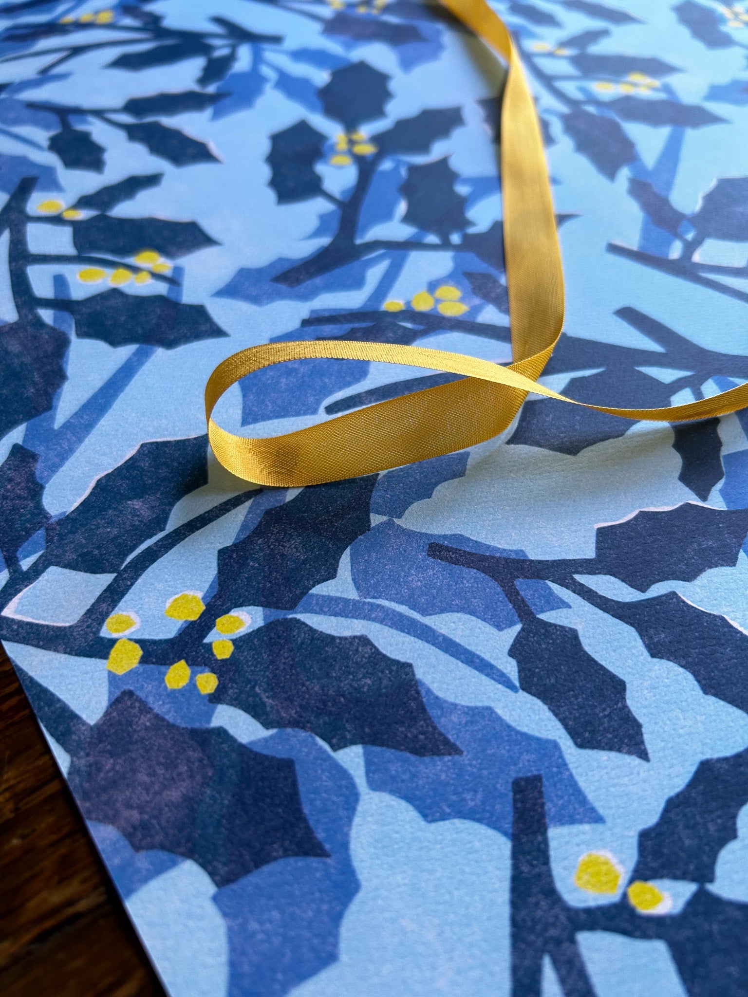 Holly And Berries Pattern Sheet