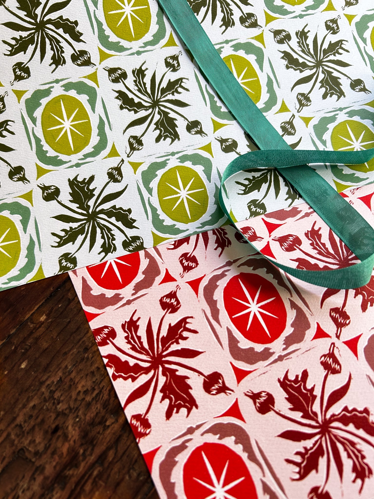 Buds And Stars Pattern Sheet