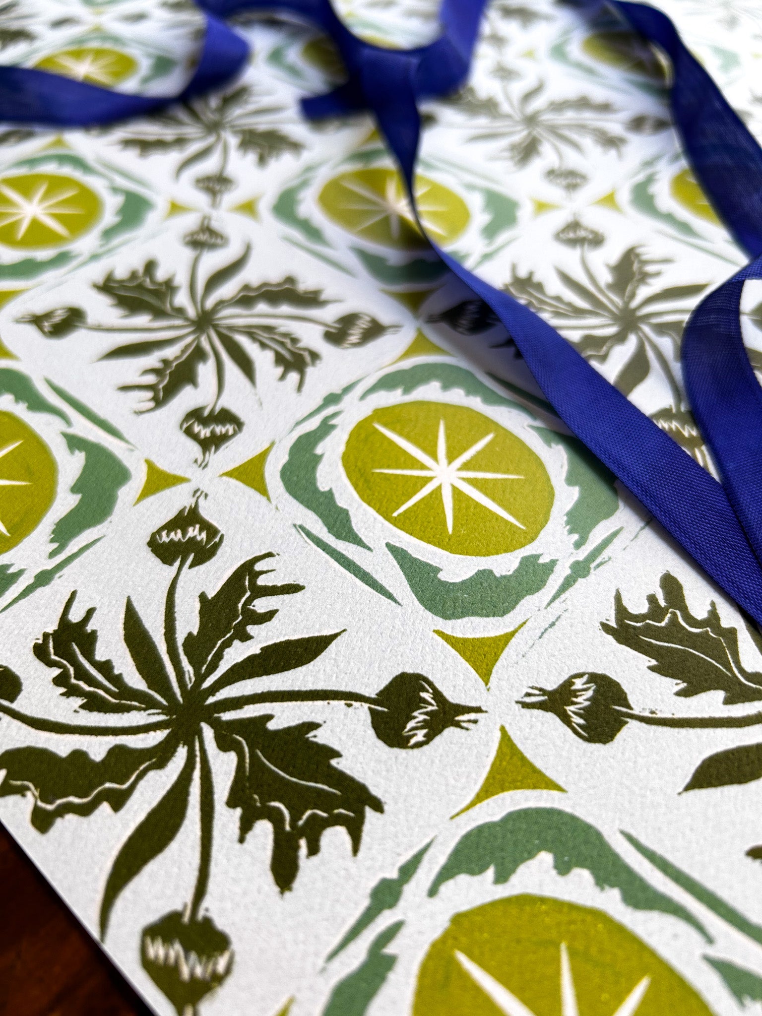 Buds And Stars Pattern Sheet