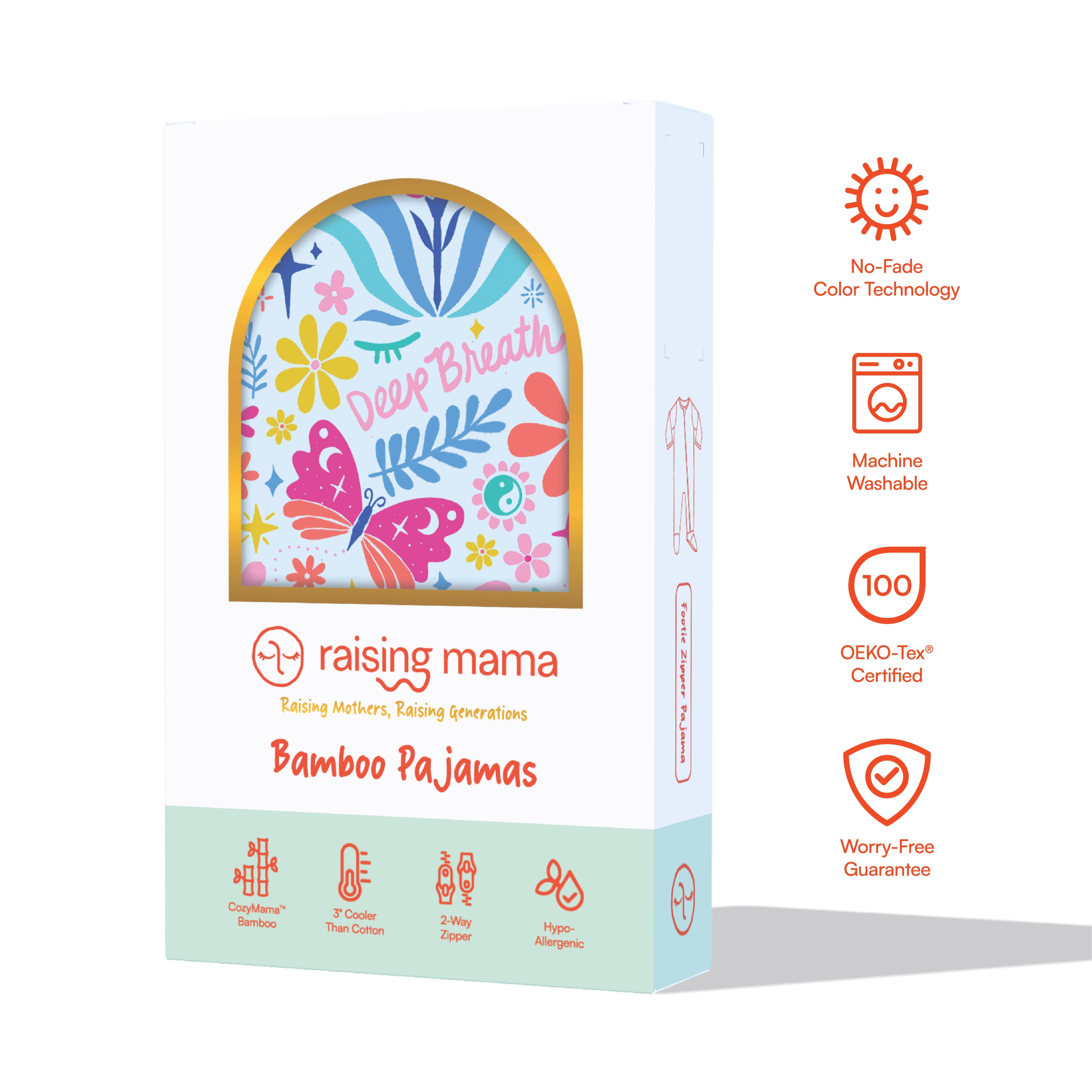 The Second-skin Footie | Om Baby | "deep Breath"