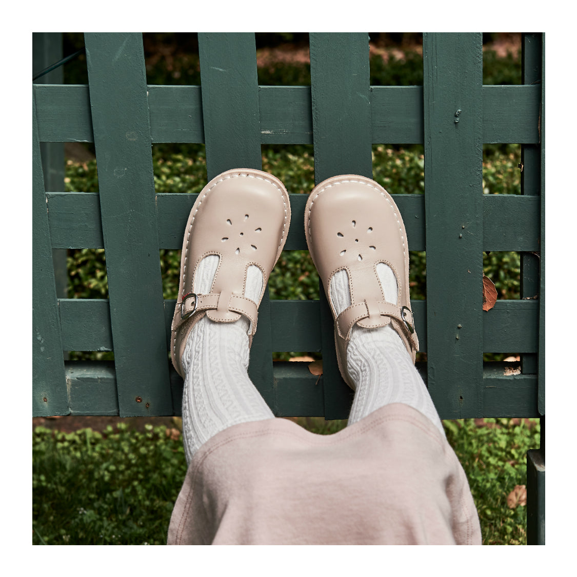 Joy Classic Leather T-strap Mary Jane