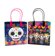 Day Of The Dead Party Favor Treat Bags - Set Of 6 Or 12