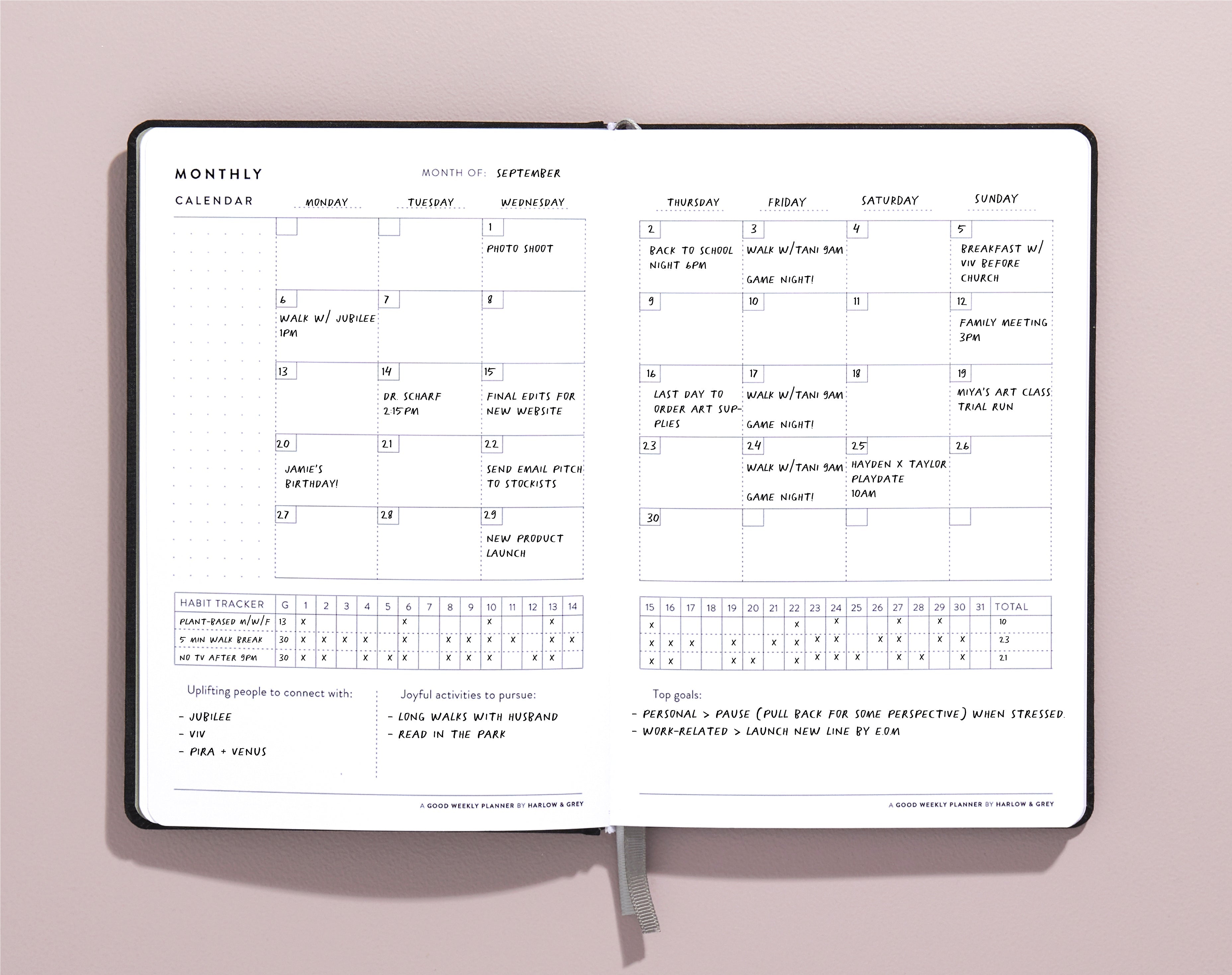 A Good Weekly Planner (12-months Weekly Undated Planner)