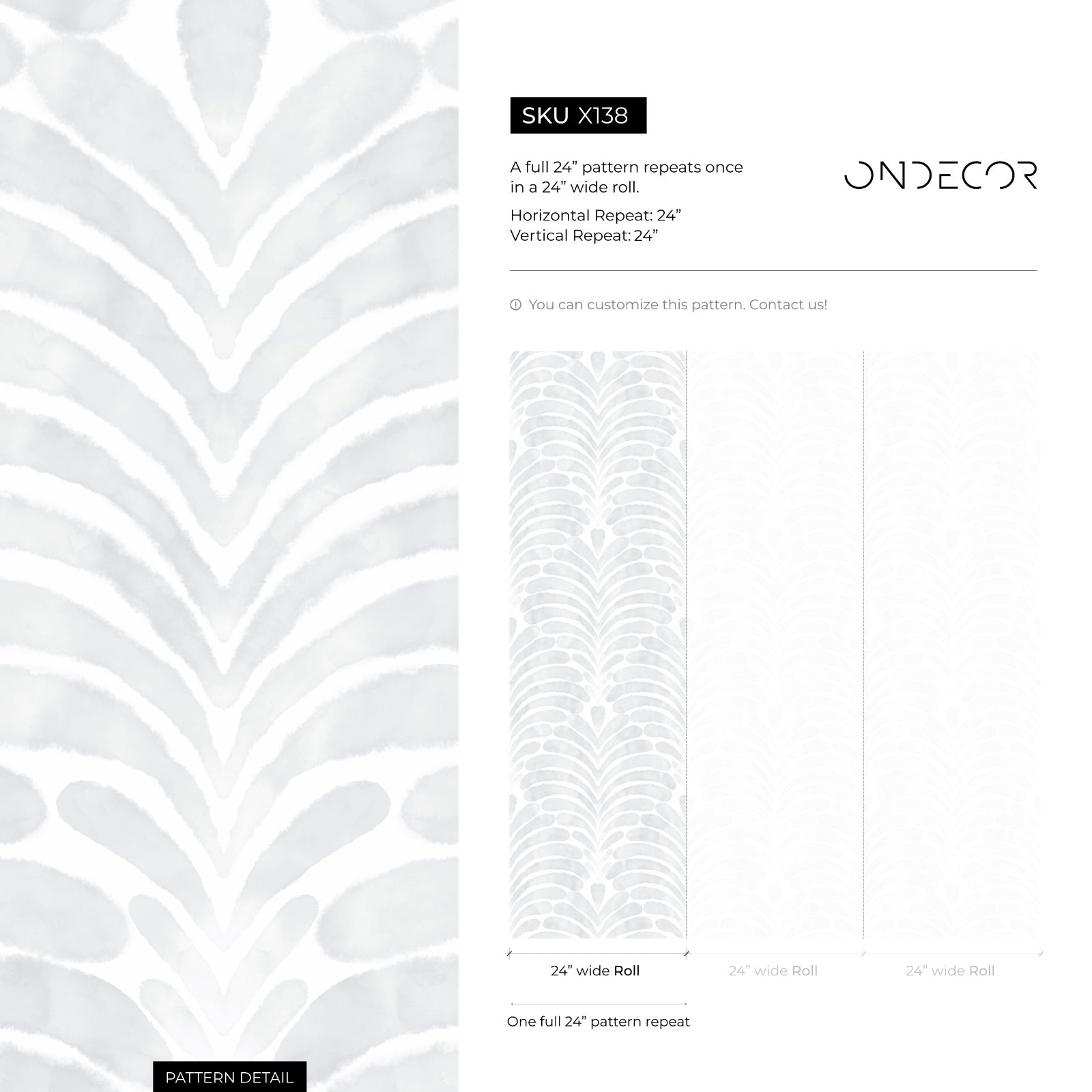 Botanical Wallpaper With A Modern Palm Leaf Motif In Light Gray - X138