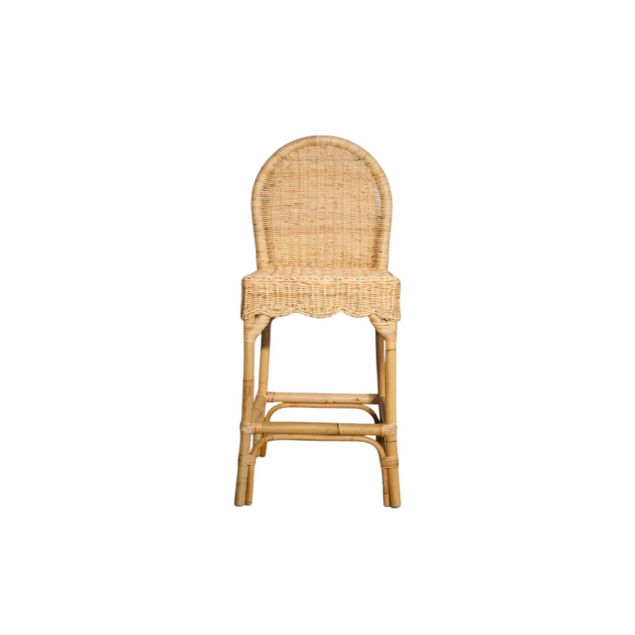 Dunlin Scalloped Counter Height Bar Stool