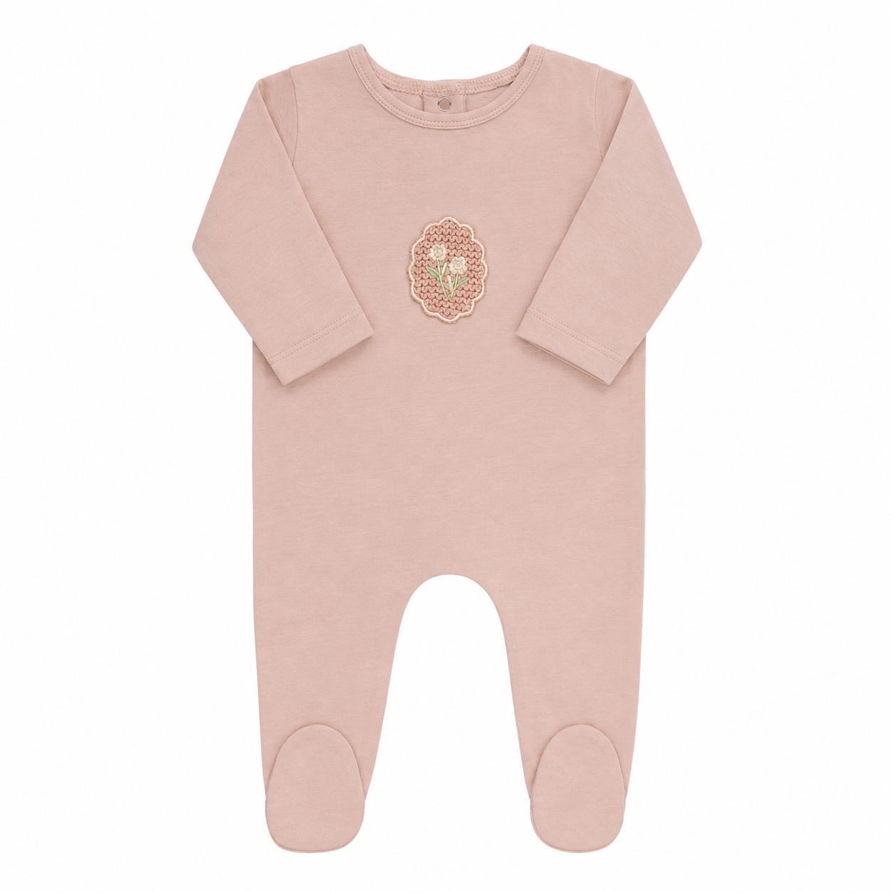 Crochet Applique (cotton) Footie