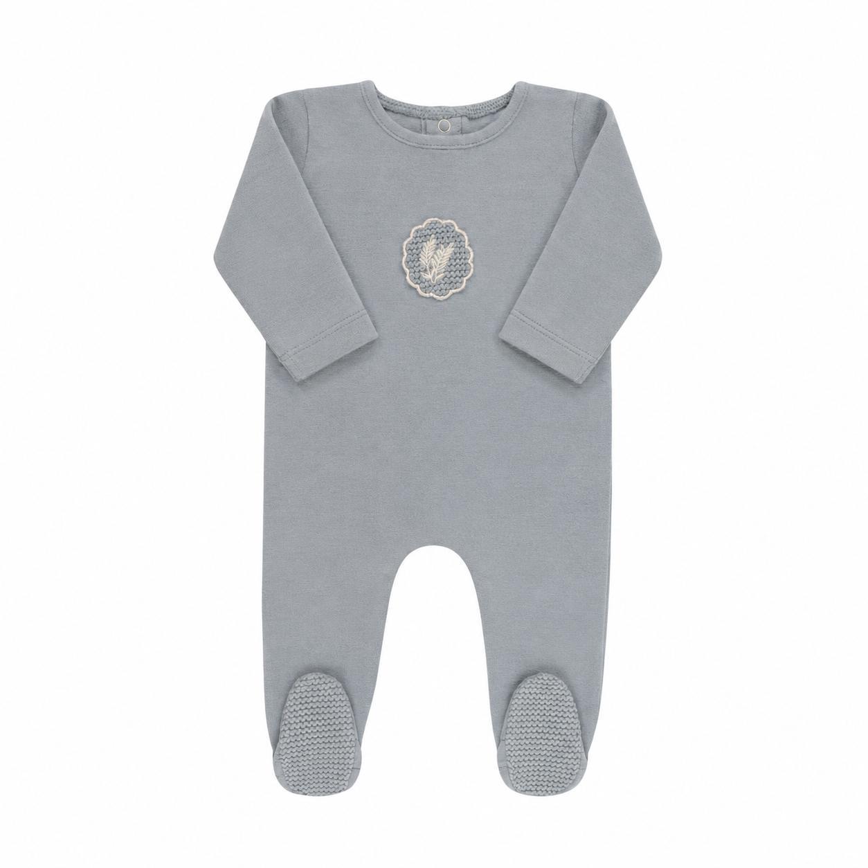Crochet Applique (cotton) Footie