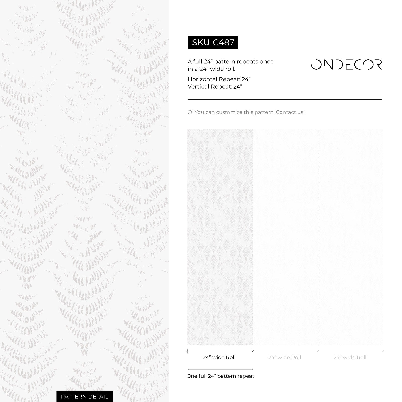 Geometric Wallpaper Featuring A Delicate Herringbone Motif In Beige And Cream - C487