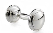 Krysaliis Silver Plated Baby Rattle - Beaded