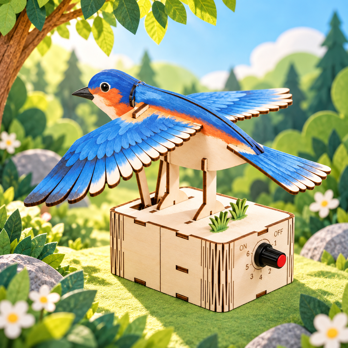 Diy Flapping Bird Engineering Kit