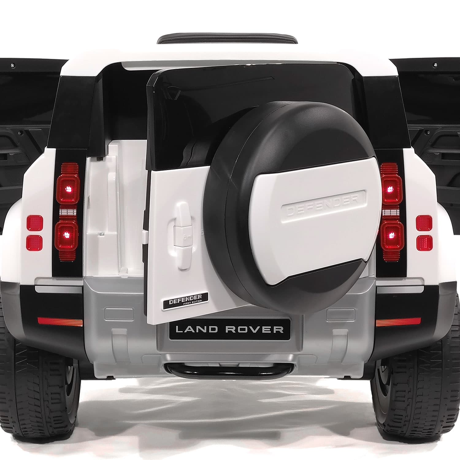Land Rover Defender 12v Kids Ride-on Car With R/c Parental Remote | Black