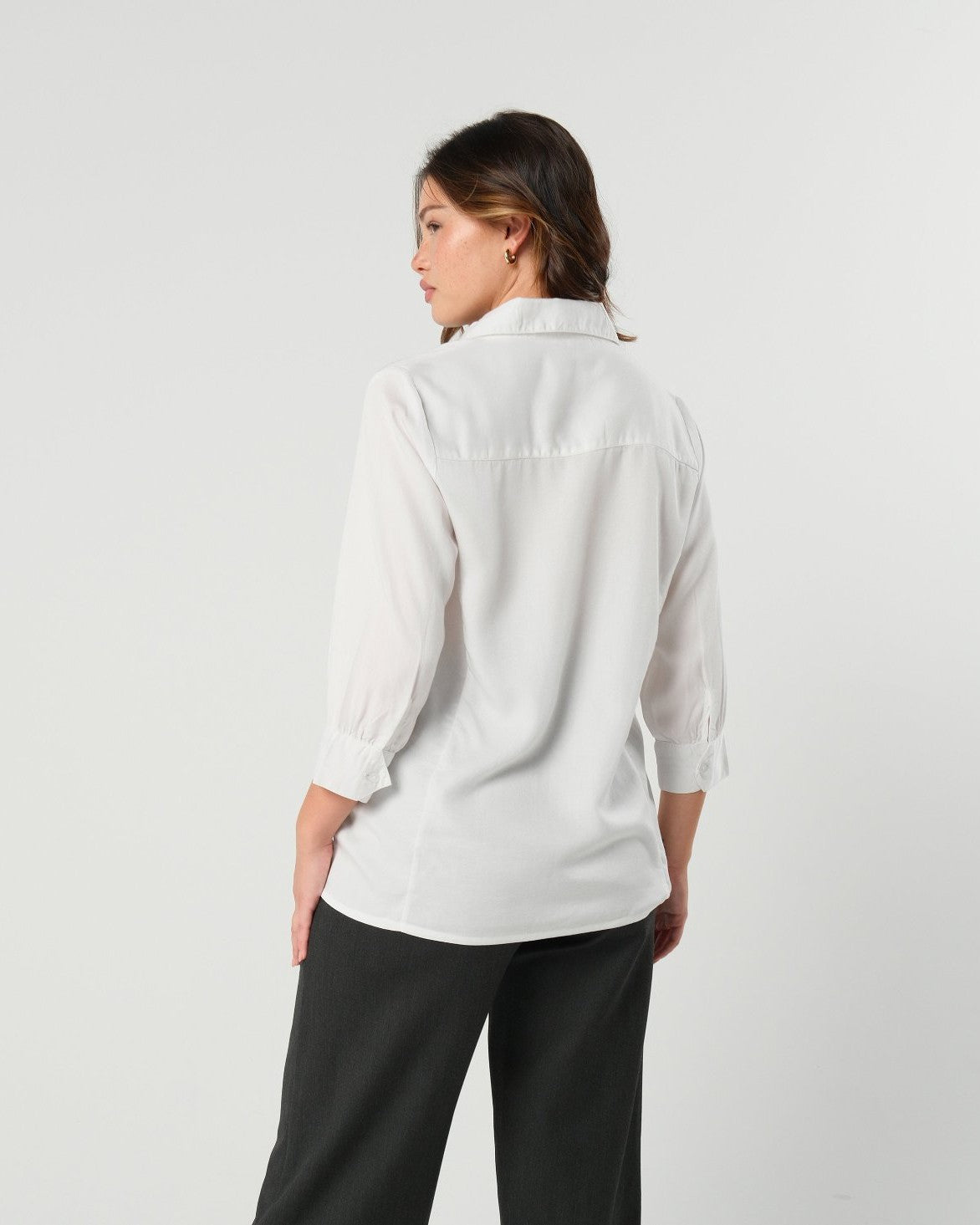 No-gap Maternity Nursing Button Down Shirt (regular & Petite)