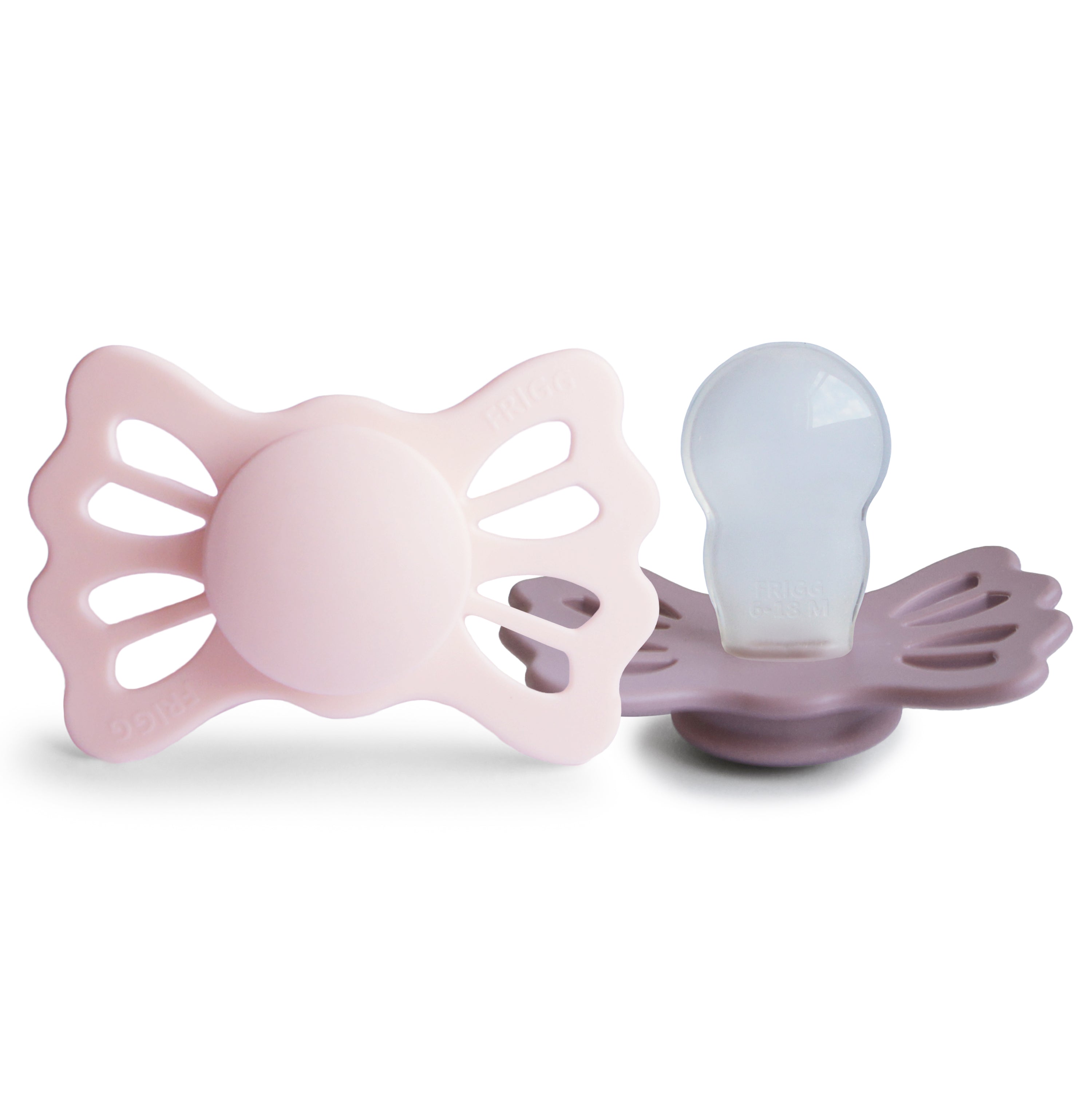 Frigg Lucky Symmetrical Silicone Pacifier 2-pack (6-18 Months)