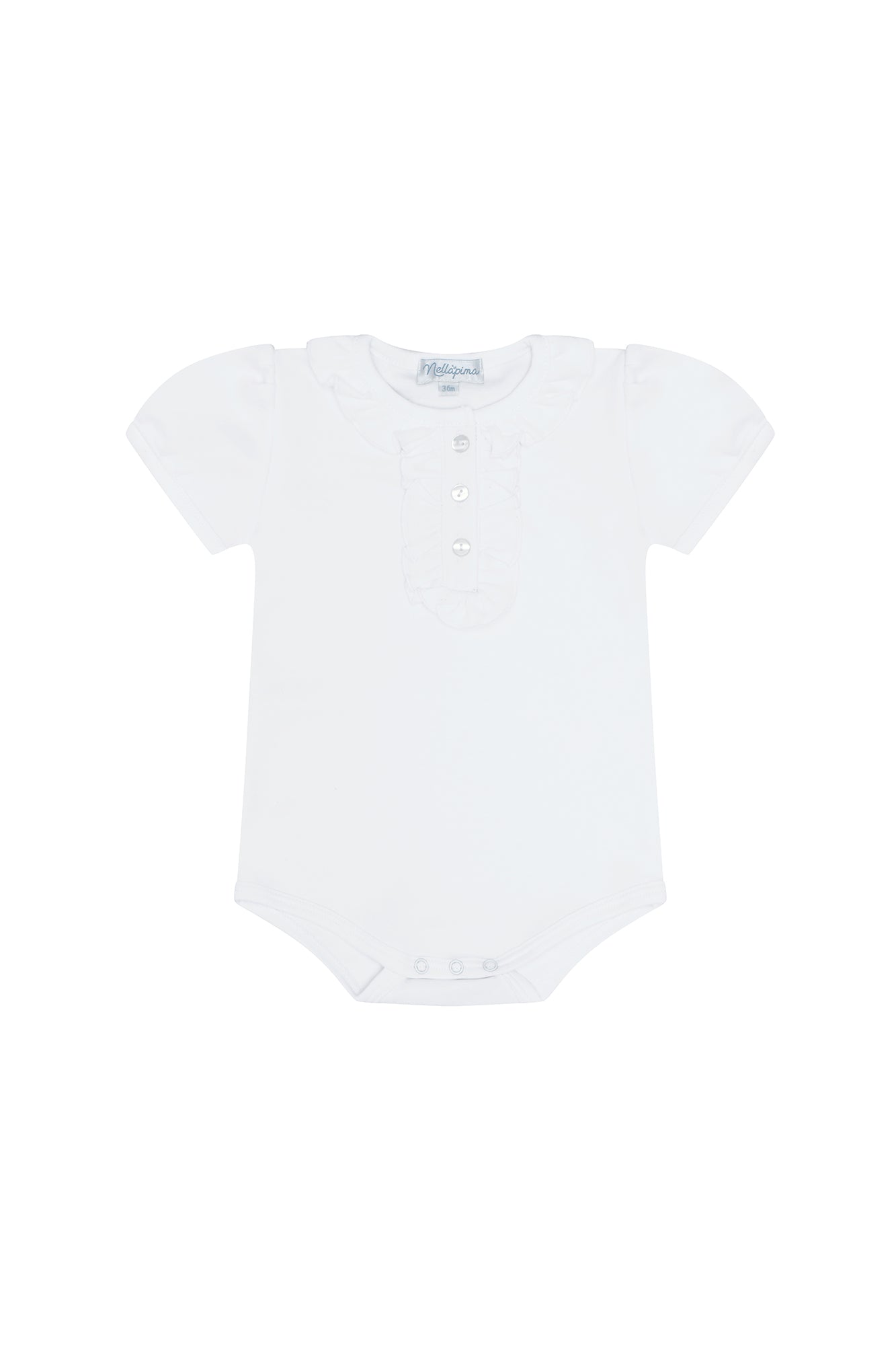 Ruffle Short Sleeve Onesie