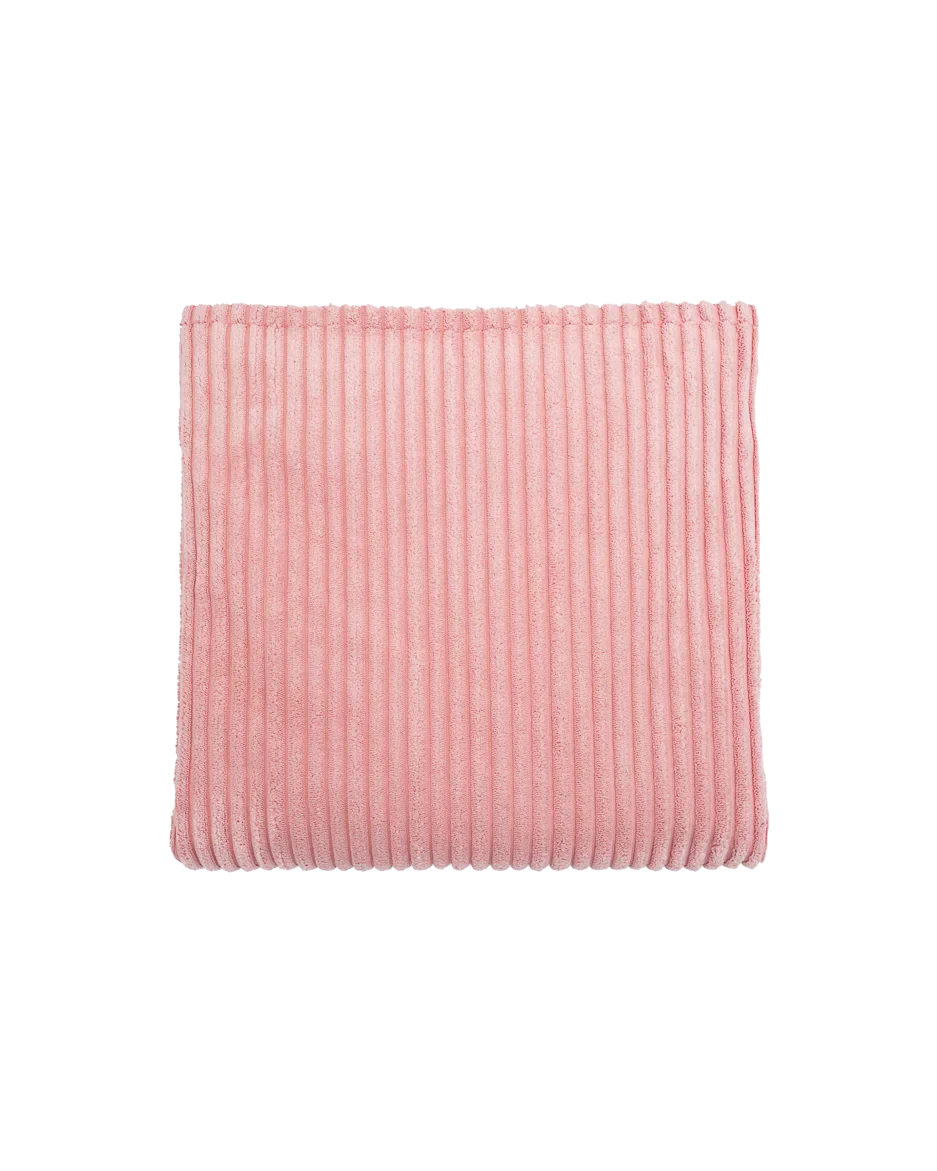 Pink Mousse Square Ottoman Extra Cover