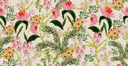 Wild French Garden In Chartreuse- Fabric