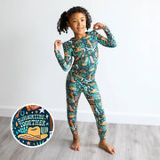 The Second-skin 2-piece Pajama | Wild West | "i Love Our Time Together"