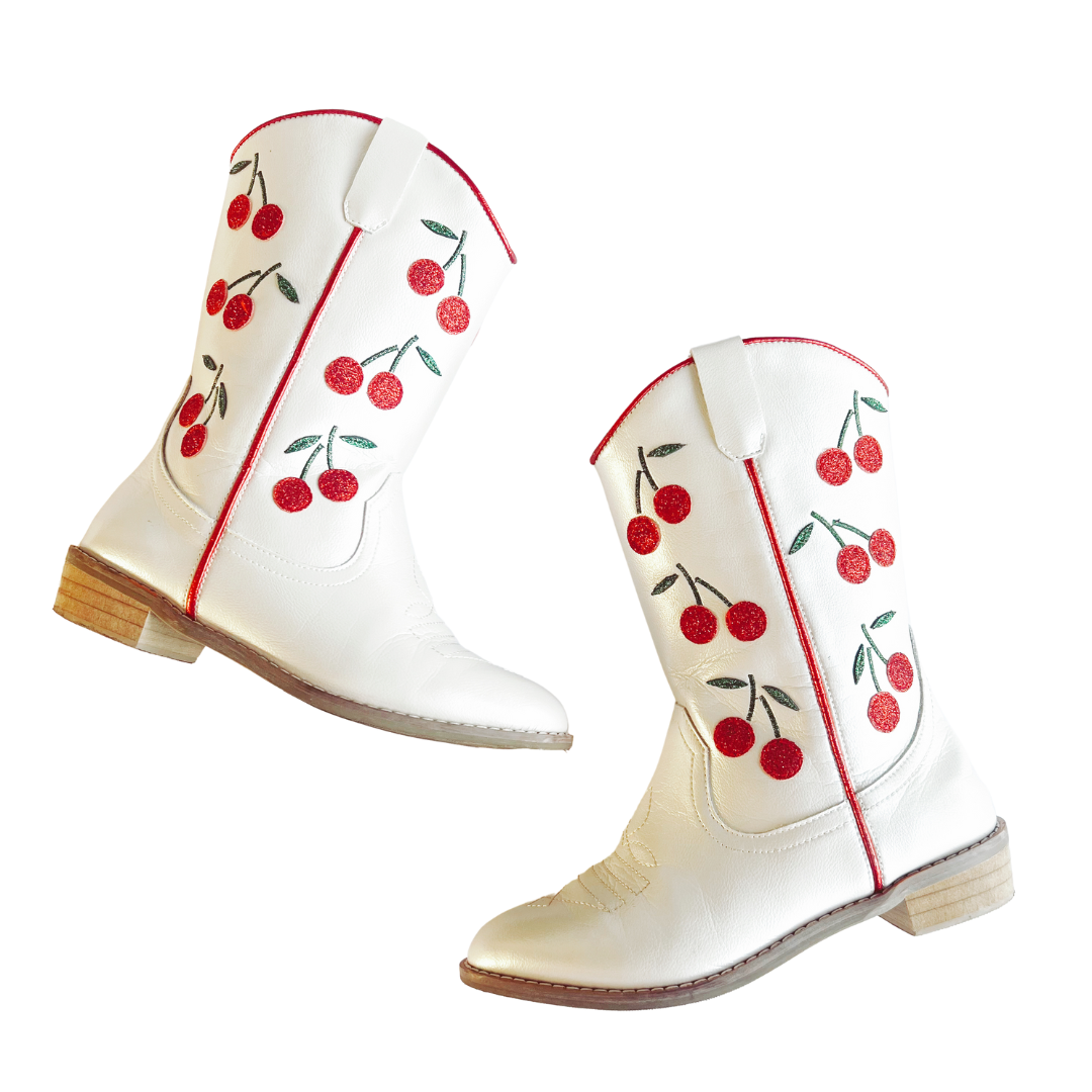 Cowgirl Wild Cherry Boots