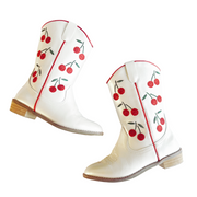 Cowgirl Wild Cherry Boots