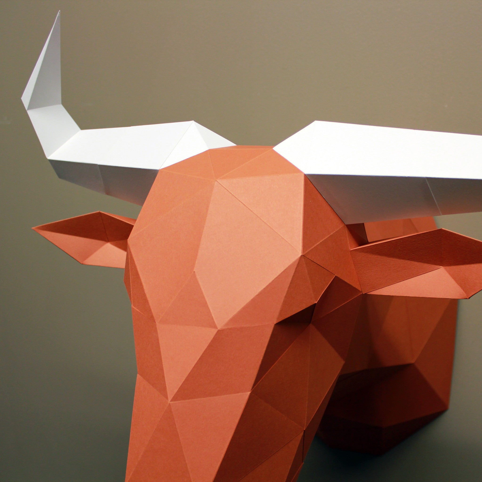 Gerard The Wildebeest | Diy Paper Craft Animal Kit