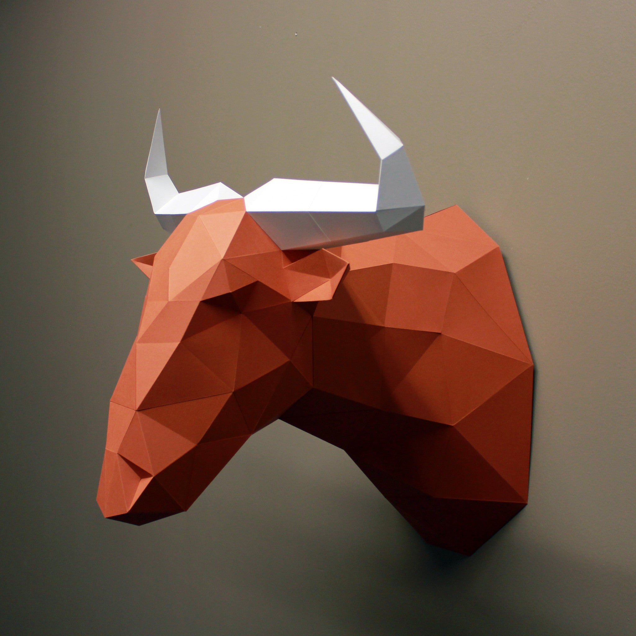 Gerard The Wildebeest | Diy Paper Craft Animal Kit