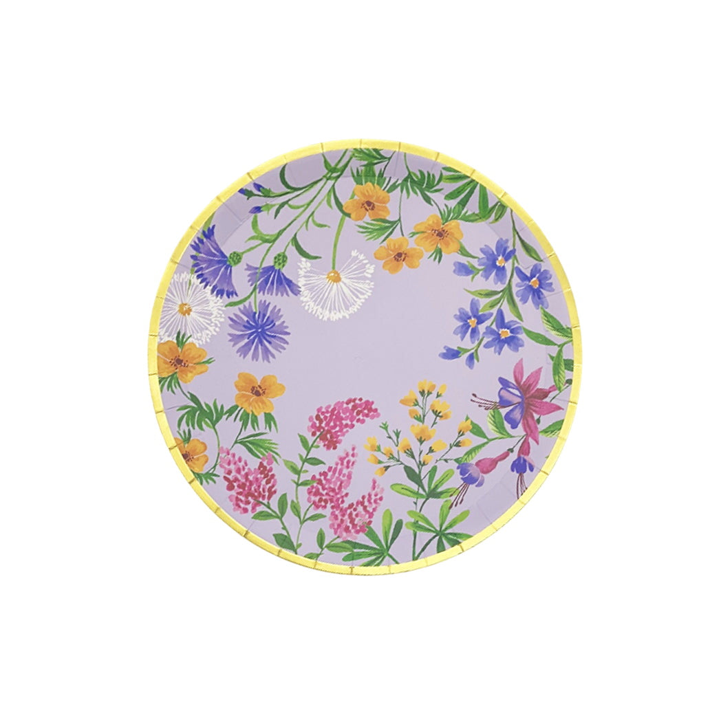 Wildflowers Large Plates (10 Per Pack)