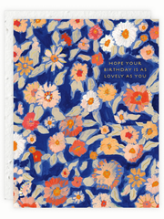 Wildflower Floral - Seeded Birthday Card