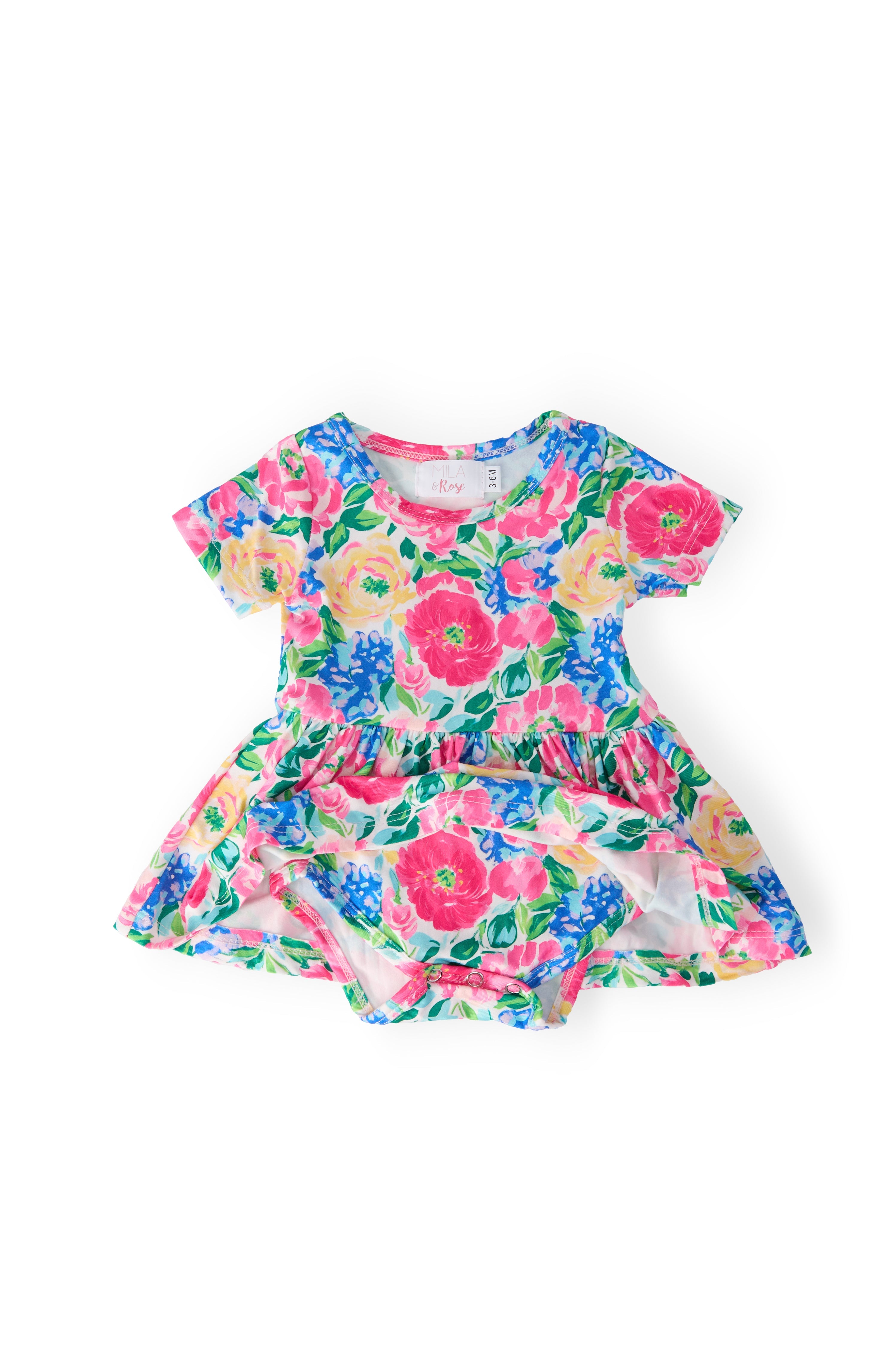 Wildflower Wishes S/s Twirl Bodysuit