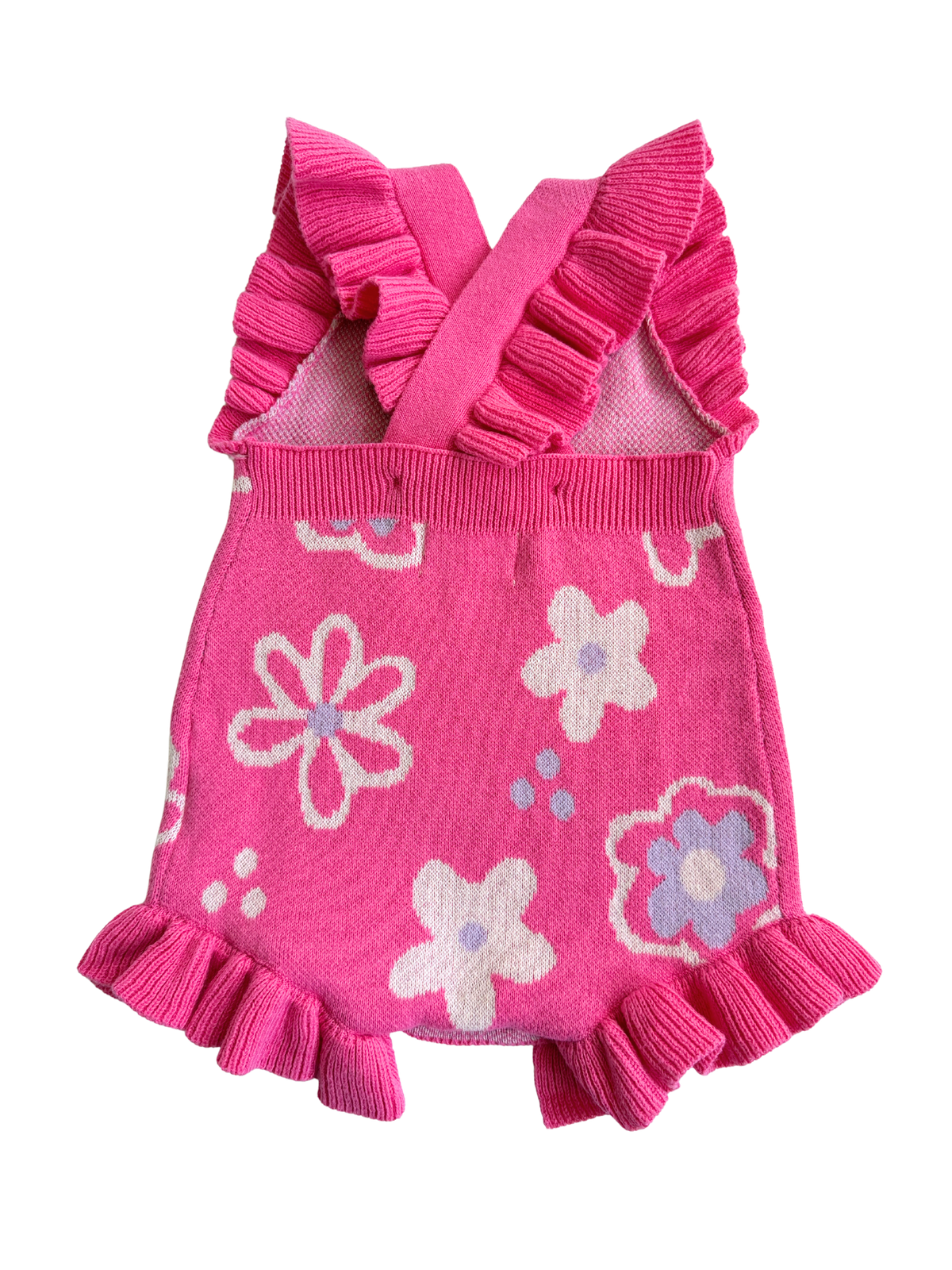 Wildflower Dreams Romper - Peony Pink