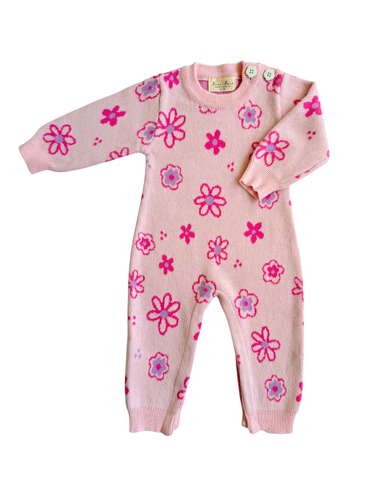 Wildflower Dreams Jumpsuit - Powder Pink