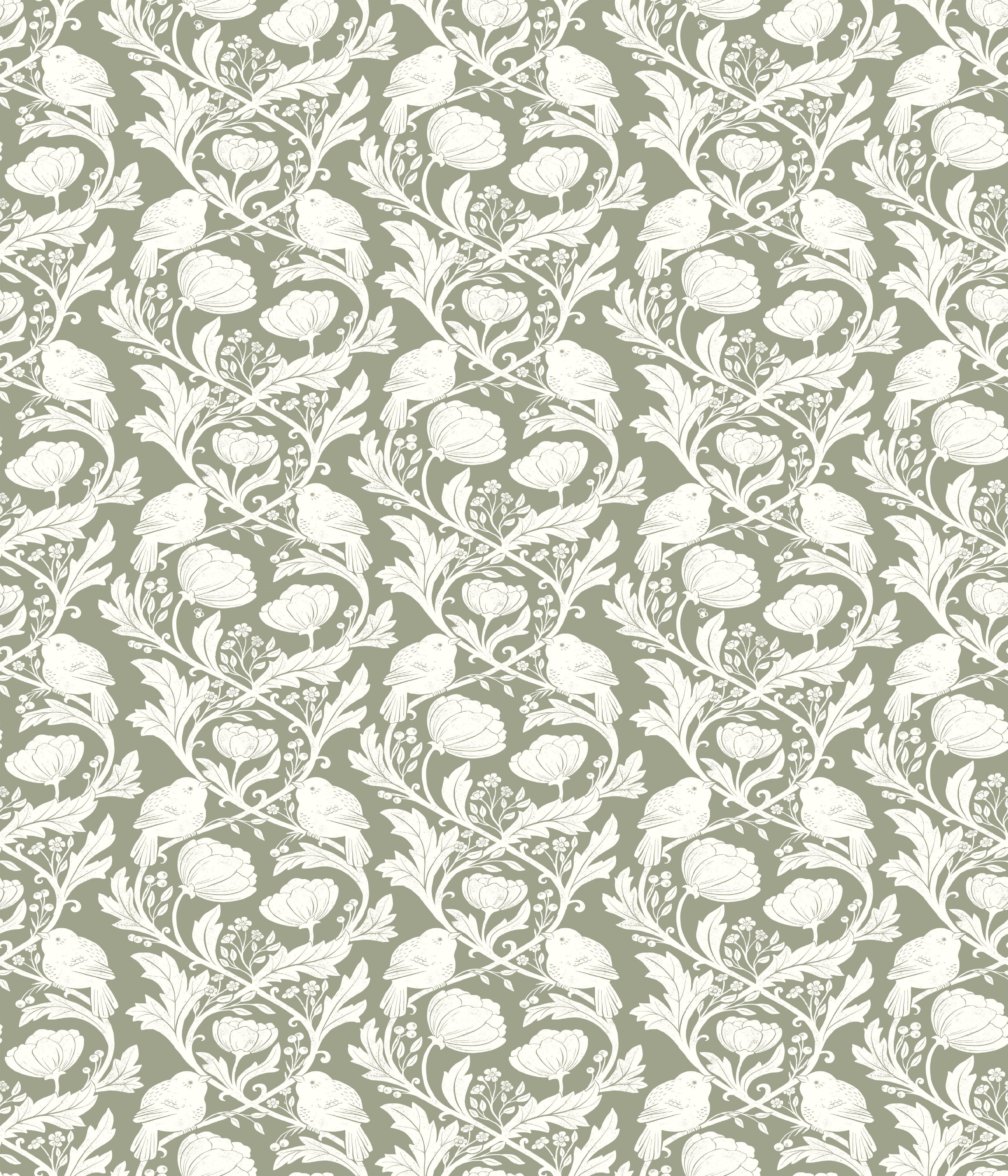 Willetta Wallpaper By Wirihana Design