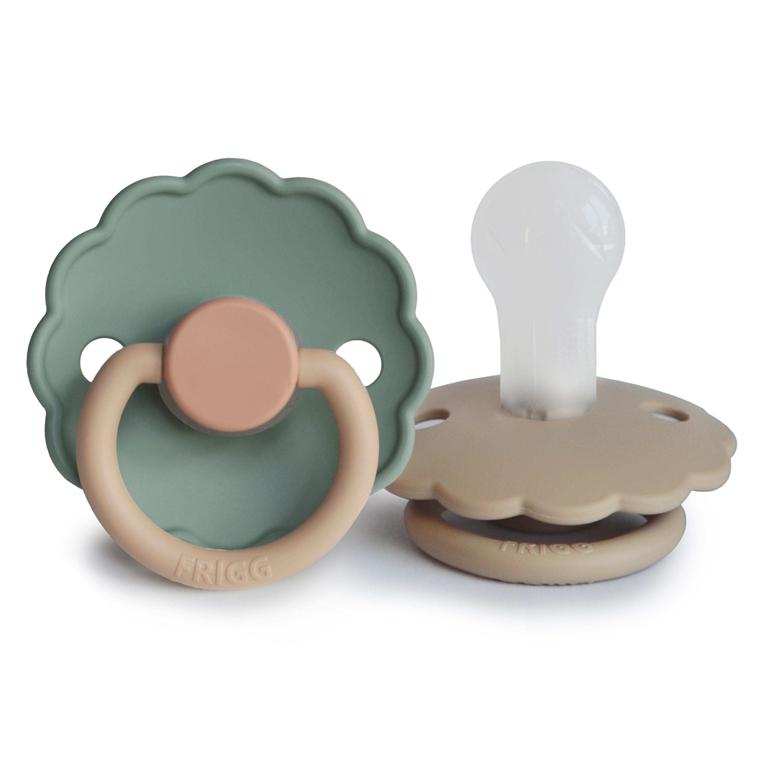 Frigg Daisy Silicone Pacifier 2-pack