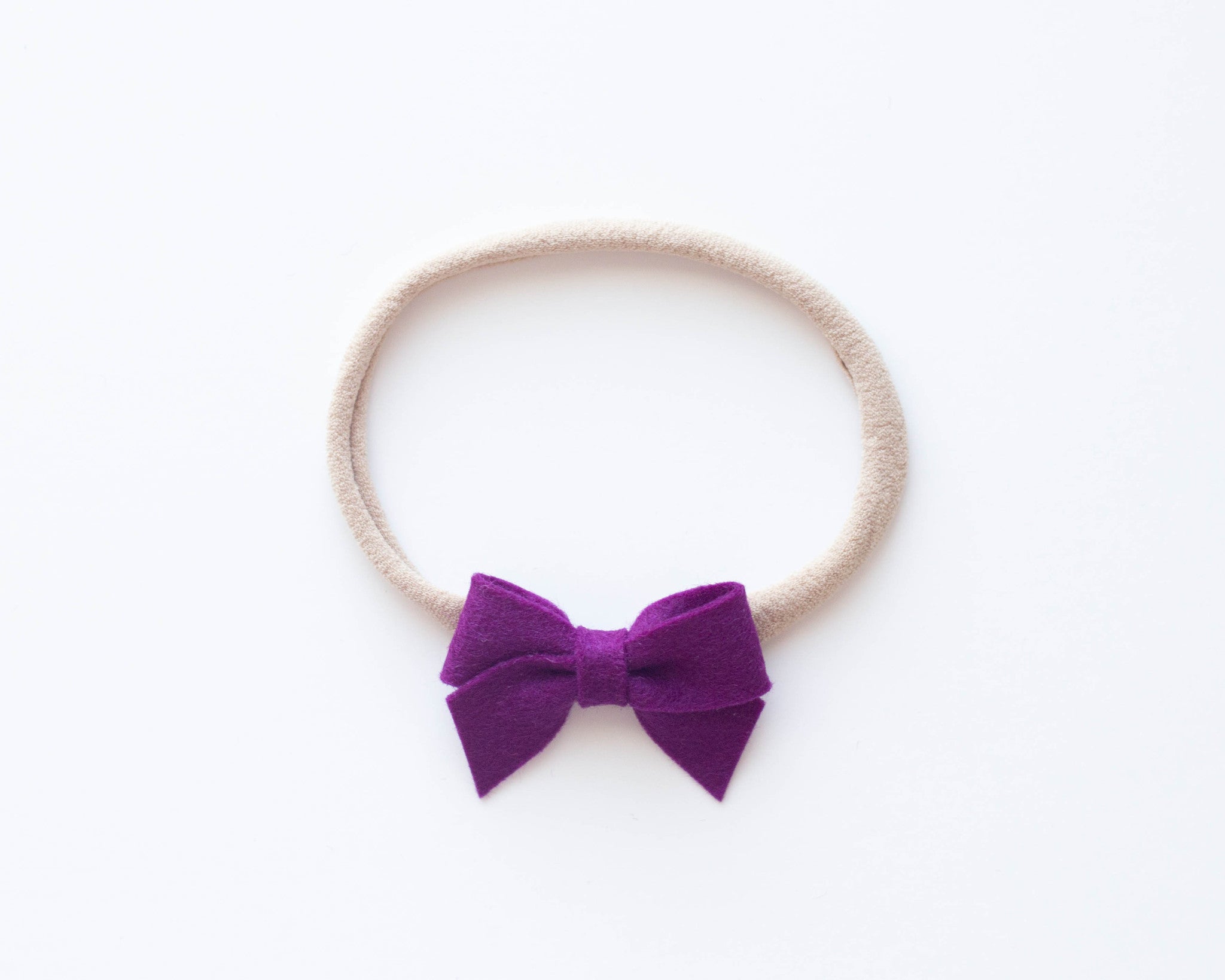 Berry | Felt Baby Bow