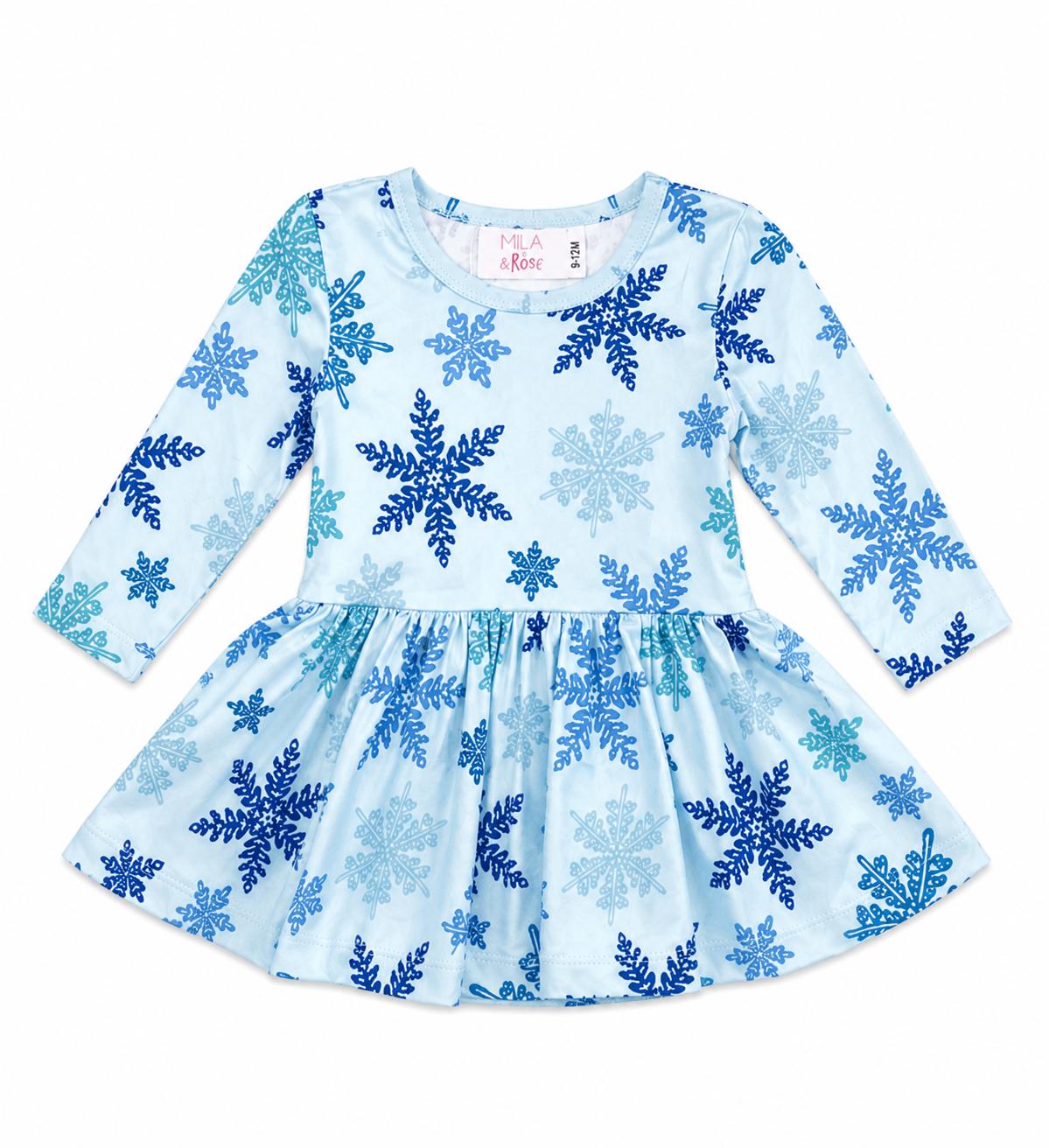 Winter Wonderland L/s Twirl Bodysuit