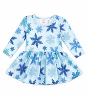 Winter Wonderland L/s Twirl Bodysuit