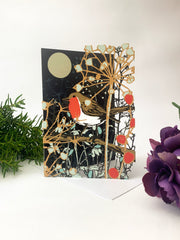 Winter's Tale Robin Lasercut Christmas Seasonal Card