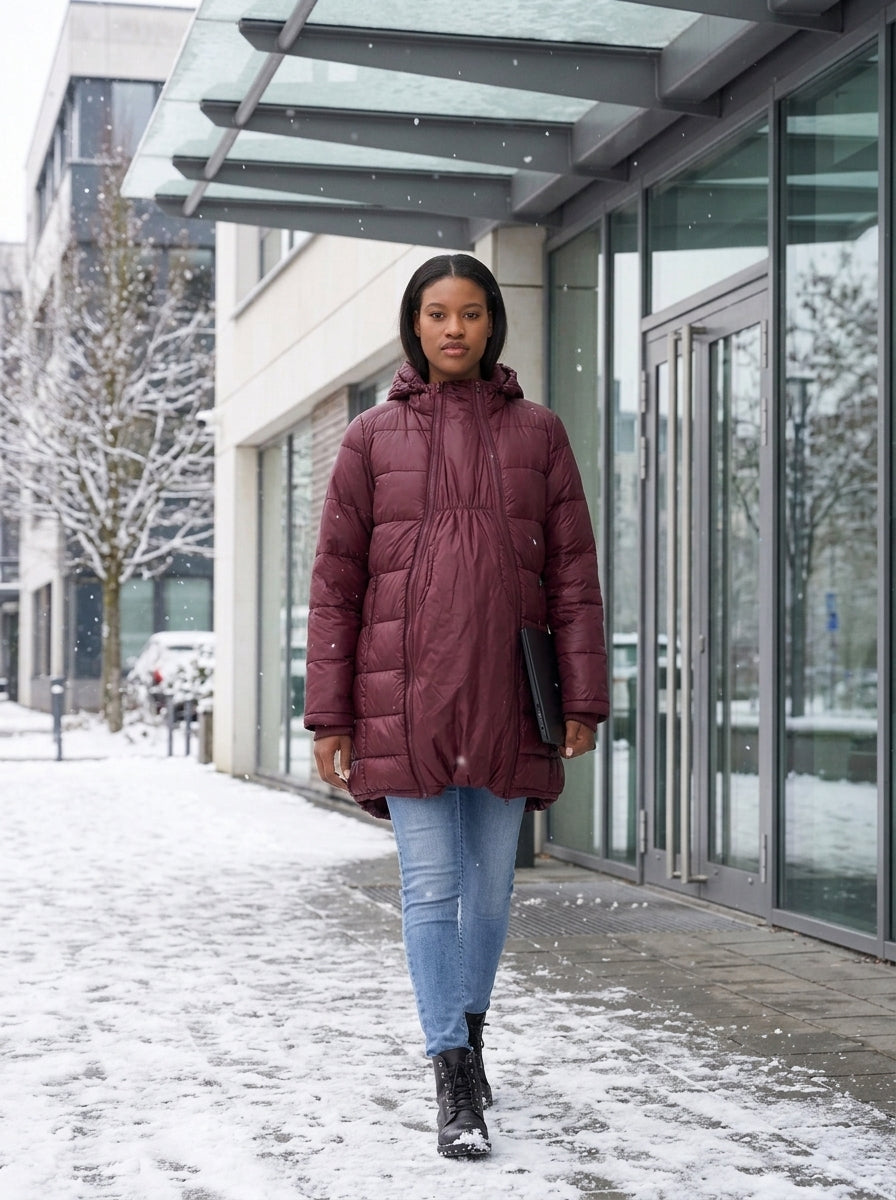 Naomi Down Filled 3 In 1 Maternity Parka