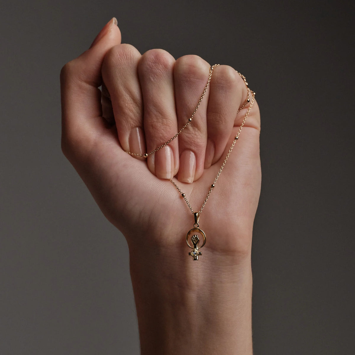 Woman Power Necklace