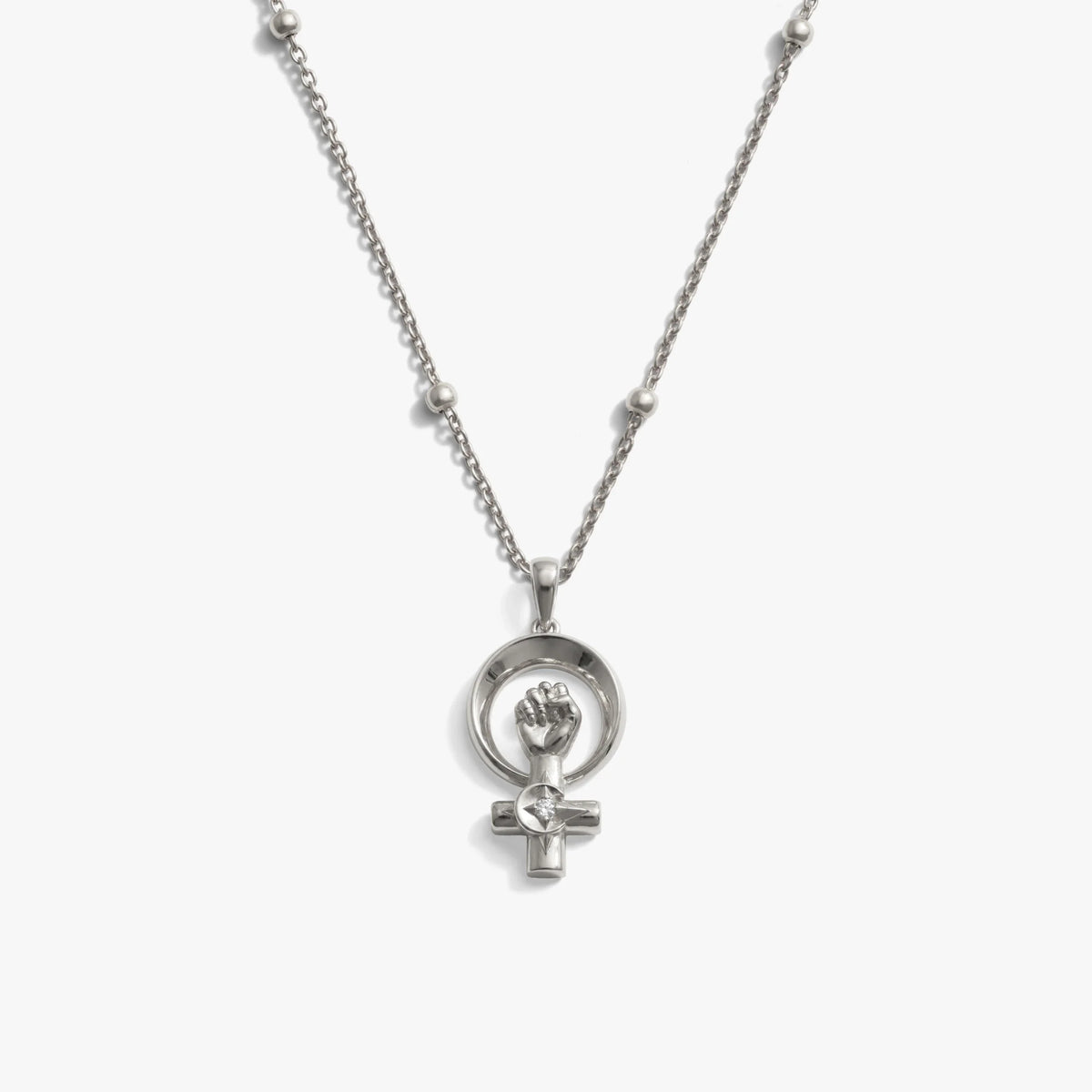 Woman Power Necklace