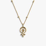 Woman Power Necklace