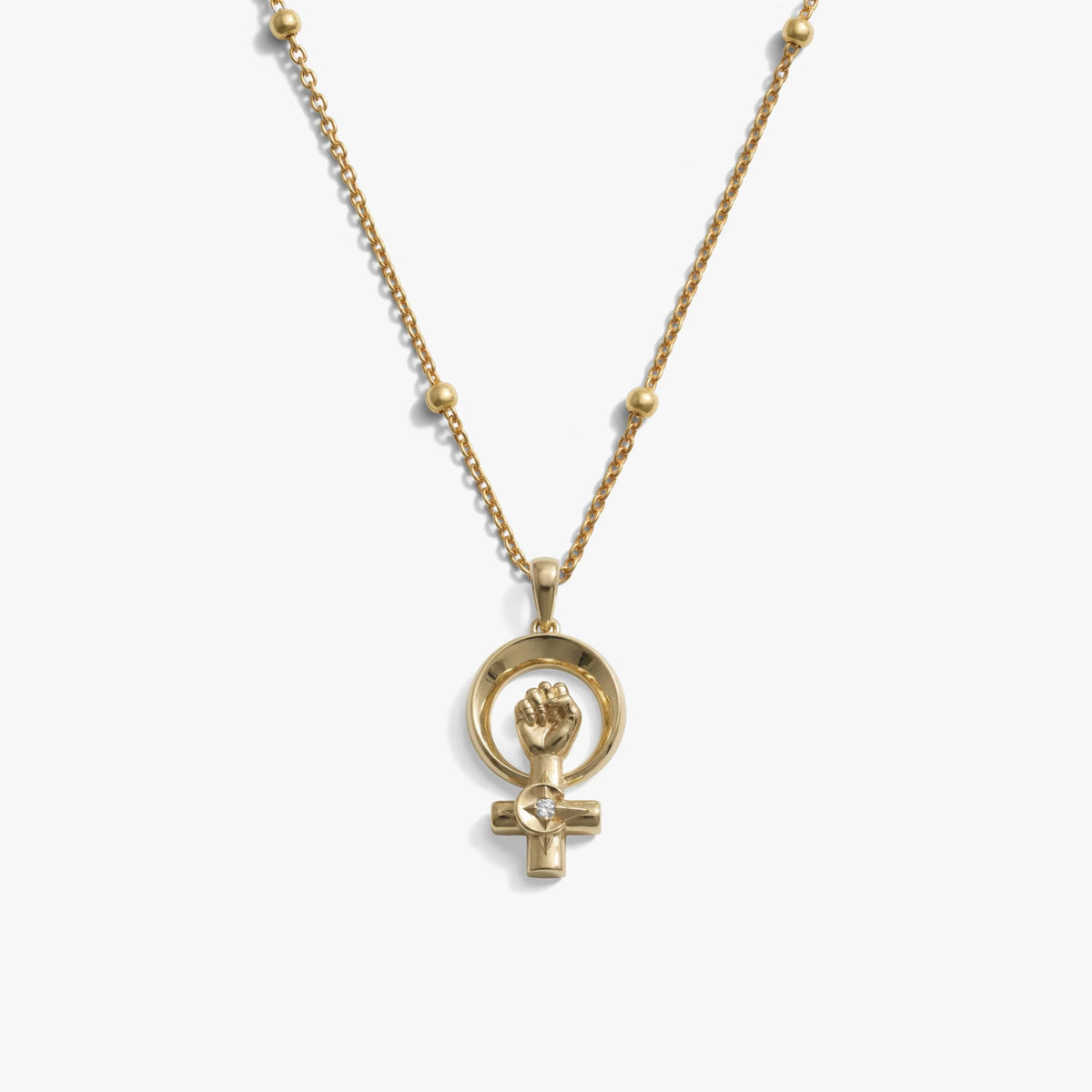 Woman Power Necklace