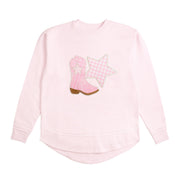 Bandana Cowgirl Patch Western Women's Sweatshirt
