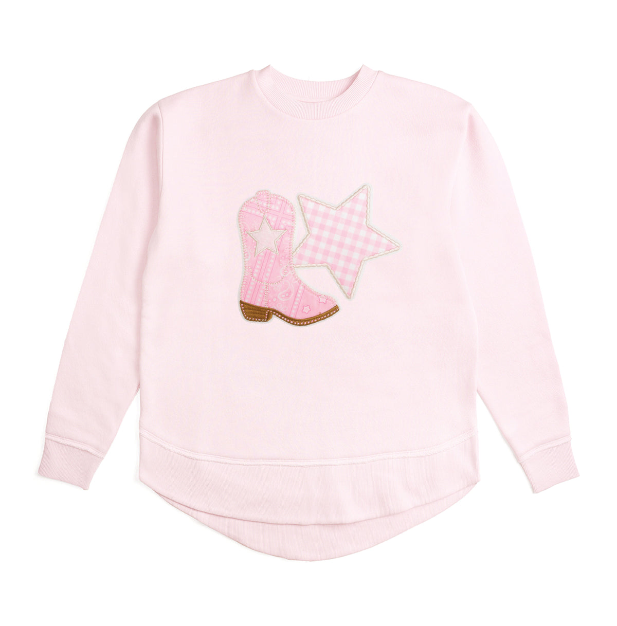 Bandana Cowgirl Patch Western Women's Sweatshirt