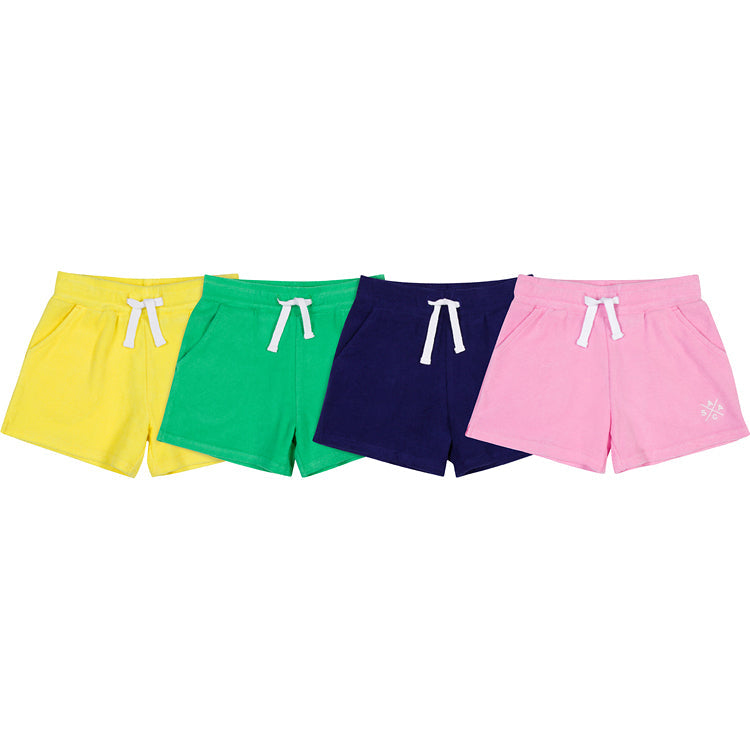 Women's Andy Cohen Yellow Terry Shorts