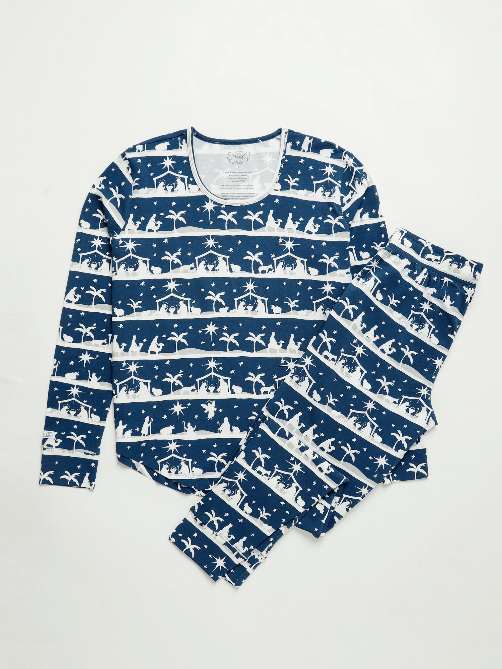 Starry Night Womens Jogger Pj Set Cotton