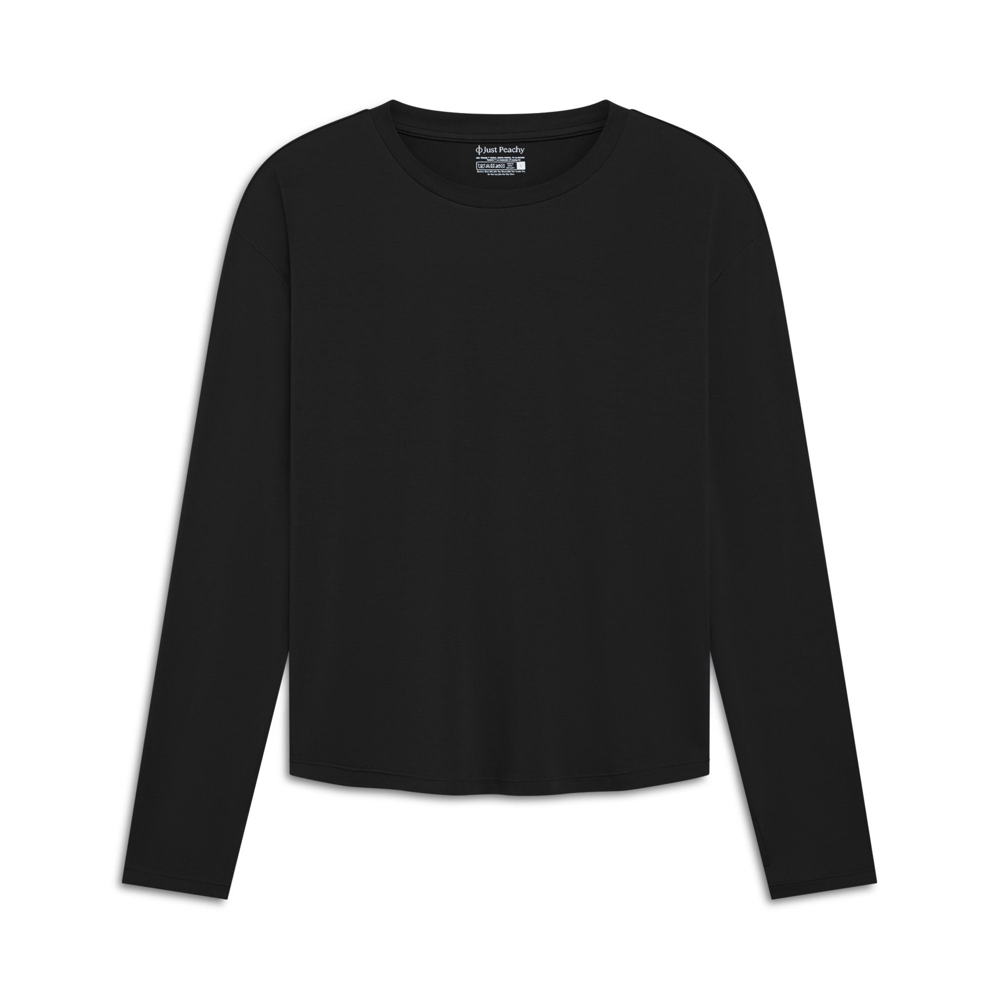Womens Ultra Soft Tencel™ Micro Modal Long Sleeve Thumb-tee