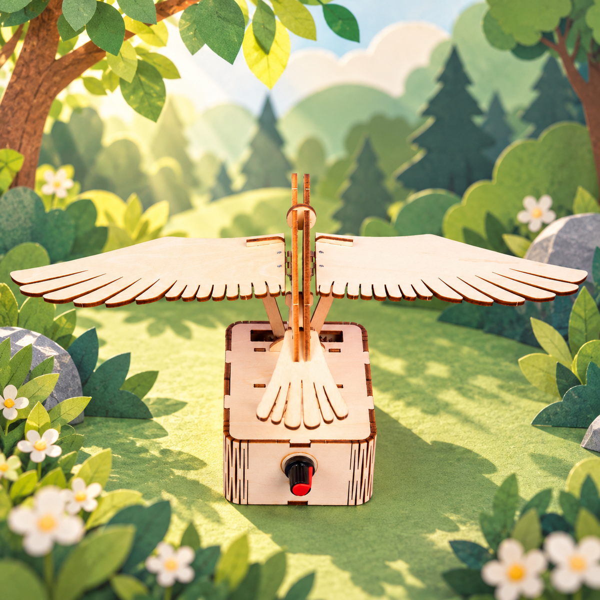 Diy Flapping Bird Engineering Kit