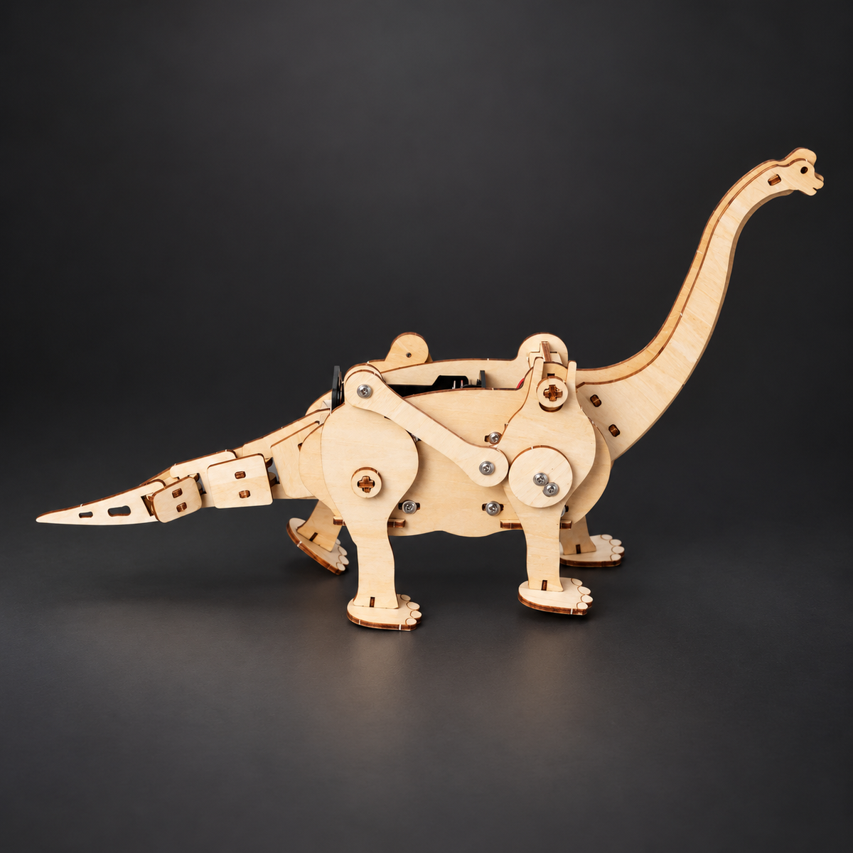 Brachiosaurus Robot STEM Kit — Build a Walking Dinosaur